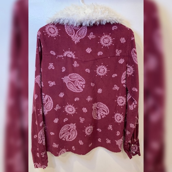 Paisley corduroy button down - Picture 5 of 5